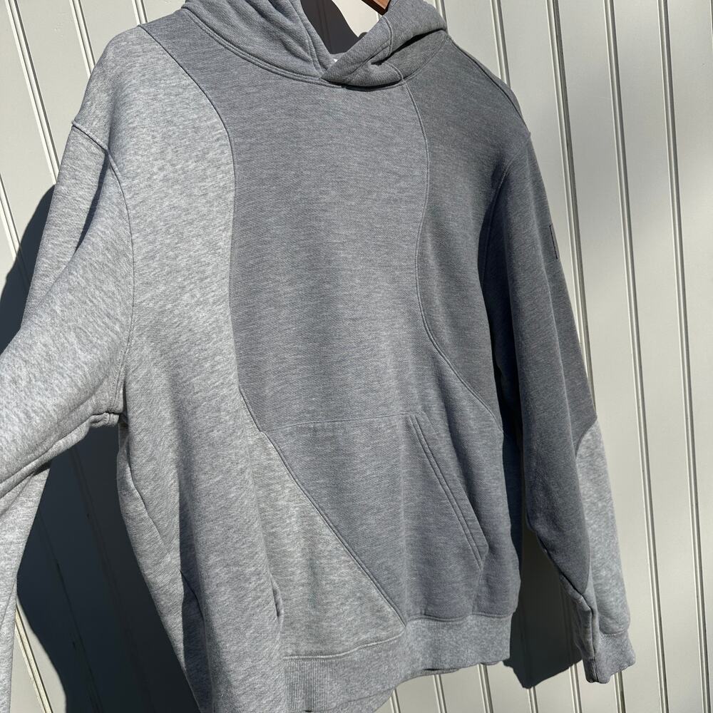 Alo Yoga Make Waves Hoodie Small Womens / XS Mens Athletic Heather Grey Tonal - Picture 4 of 16
